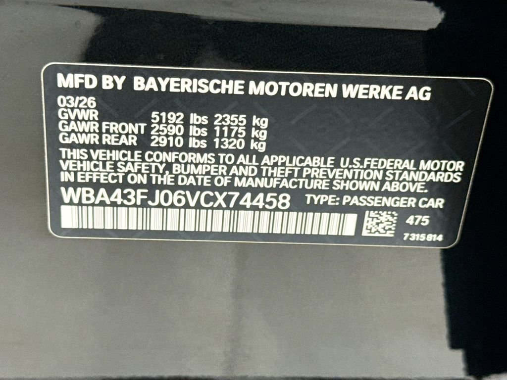 New 2027 Black Sapphire Metallic BMW 530i image 34