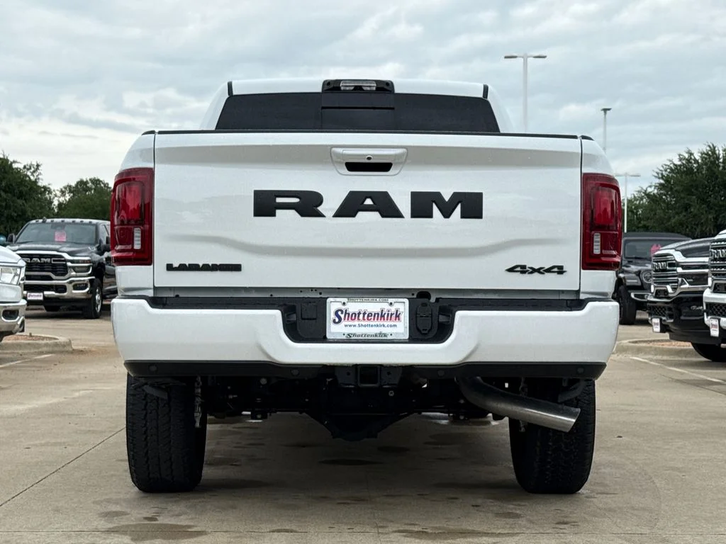 New 2026 Bright White Clear-Coat Exterior Paint RAM Laramie image 8