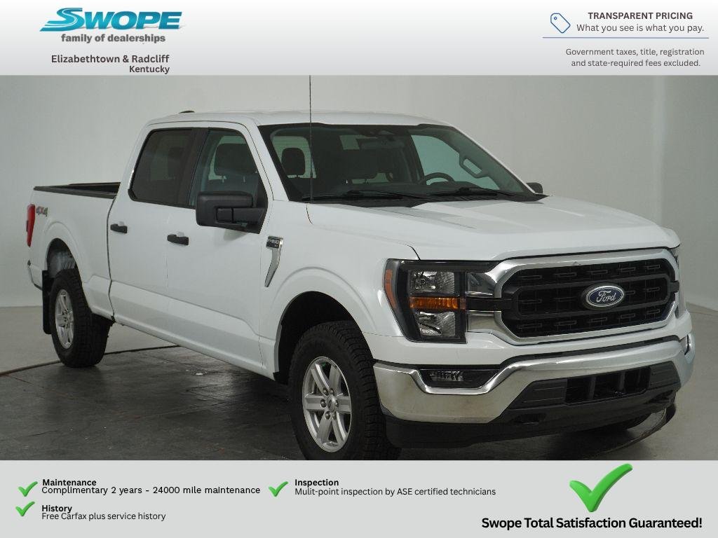 Used 2023 OXFORD WHITE Ford XLT image 1