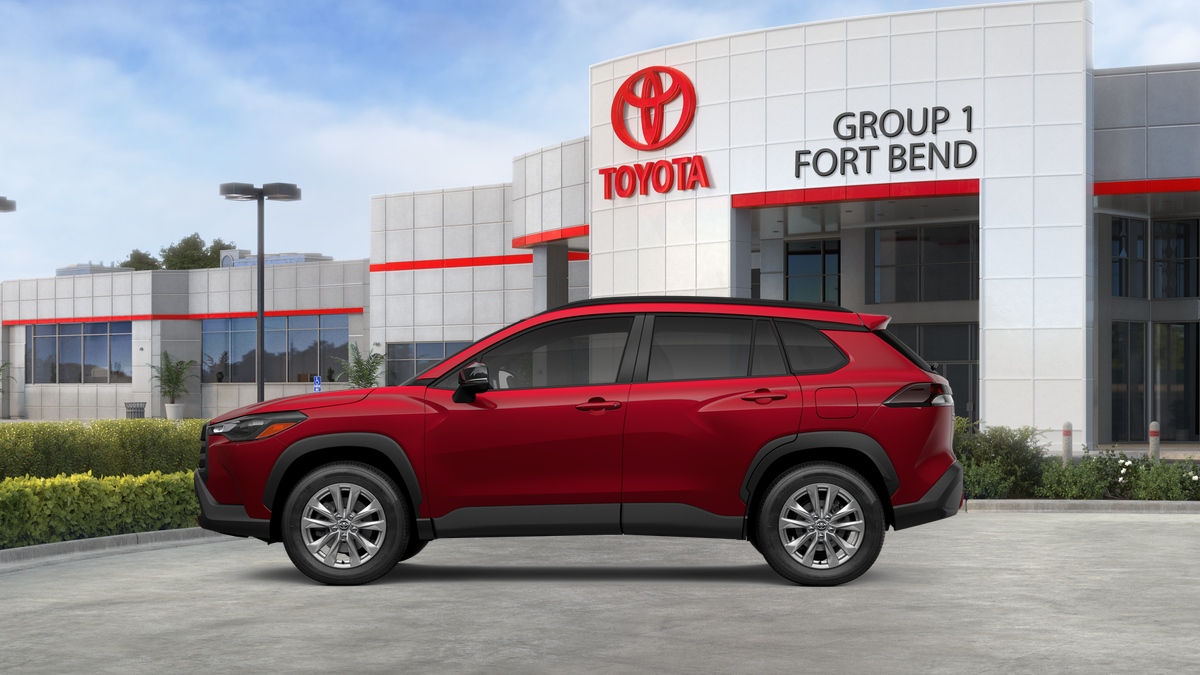 New 2026 Soul Red Crystal Toyota LE image 4