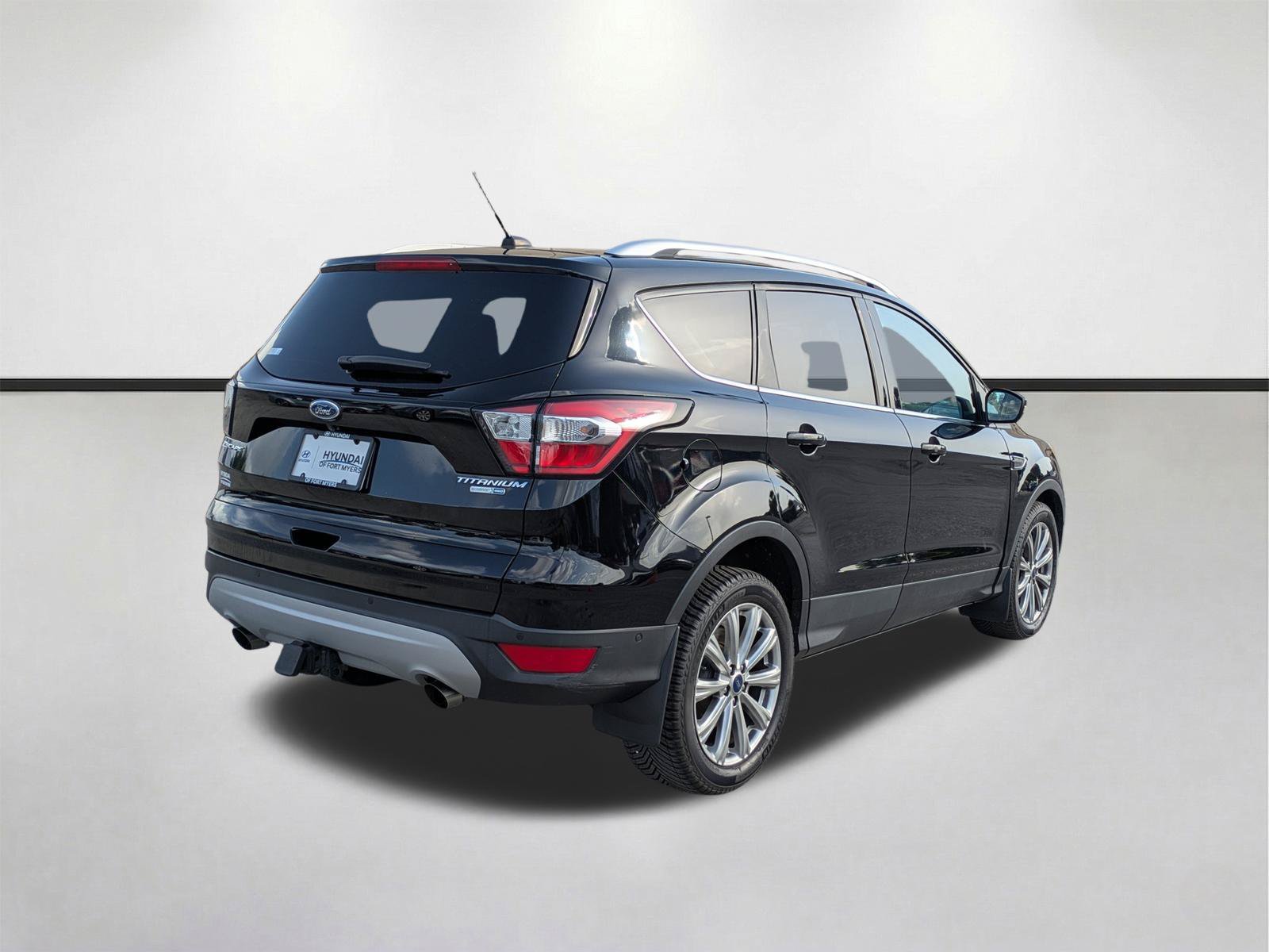 Used 2017 Shadow Black Ford Titanium image 5
