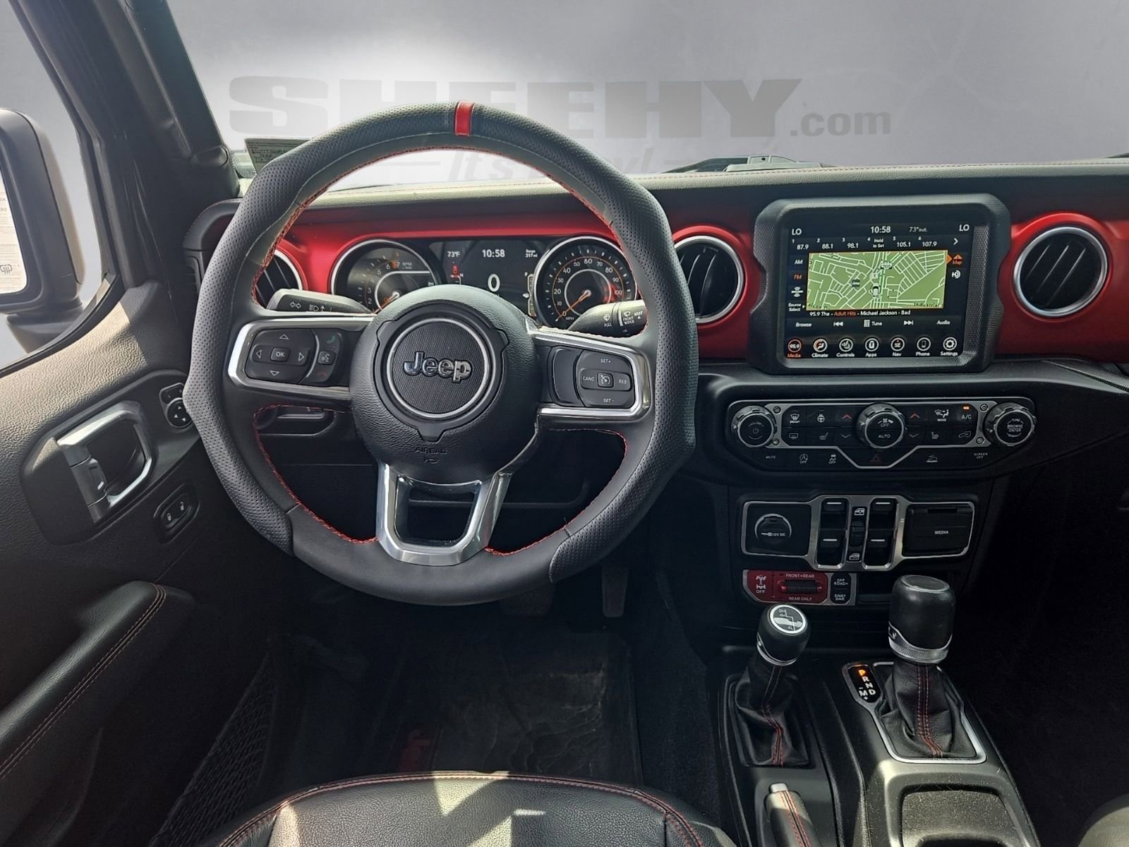 Used 2023 Black Clearcoat Jeep Rubicon image 3