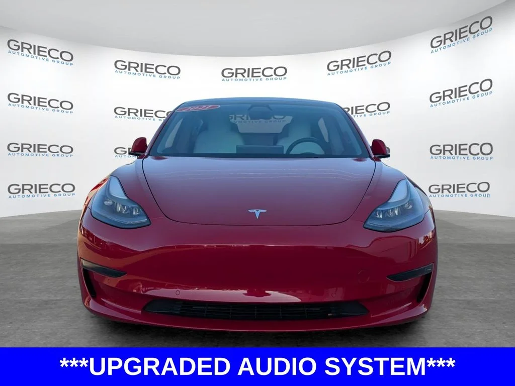 Used 2021 Tesla Model 3 Base with VIN 5YJ3E1EA5MF081574 for sale in Delray Beach, FL