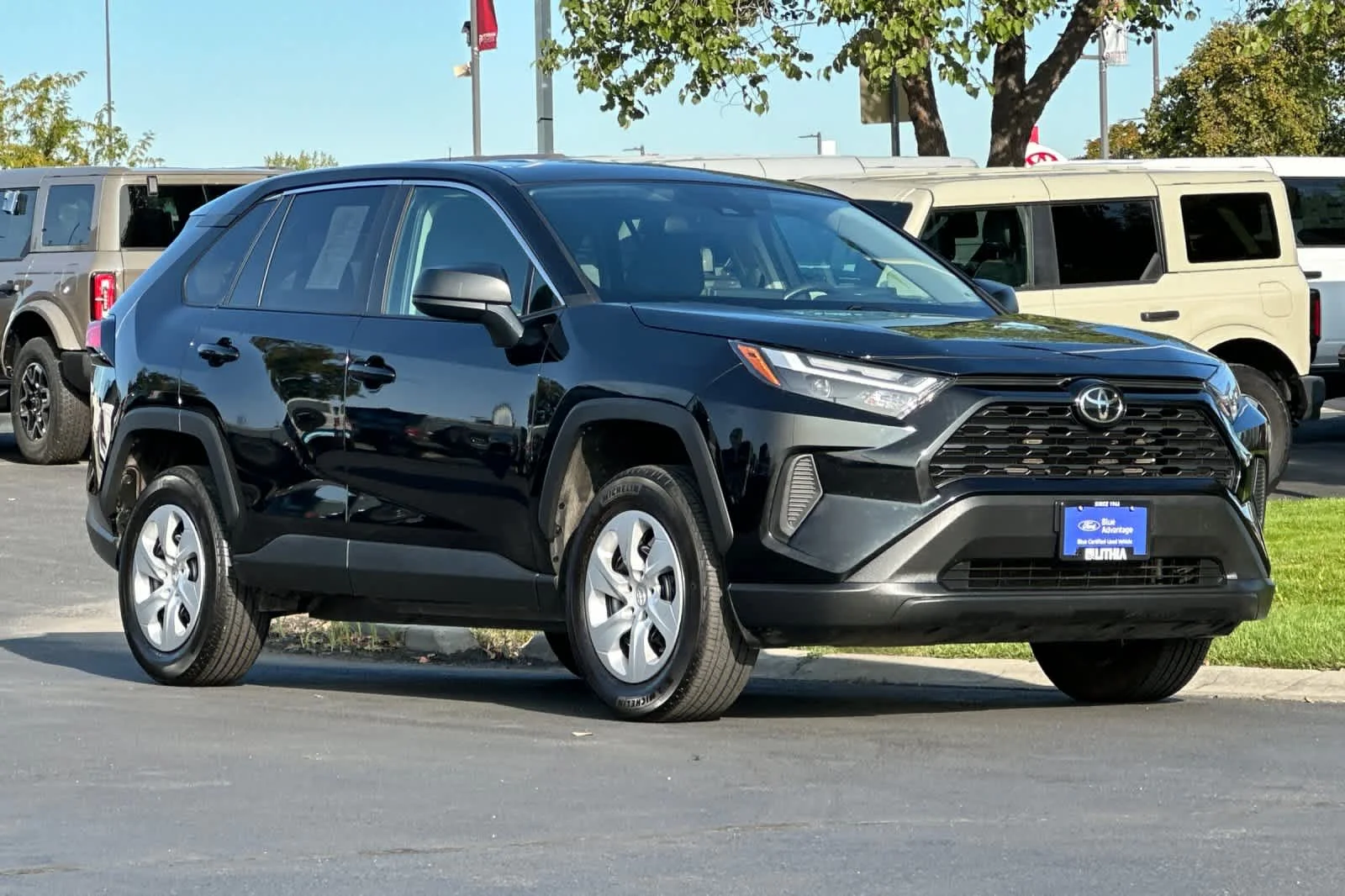 Certified Used 2025 Midnight Black Metallic Toyota LE image 9