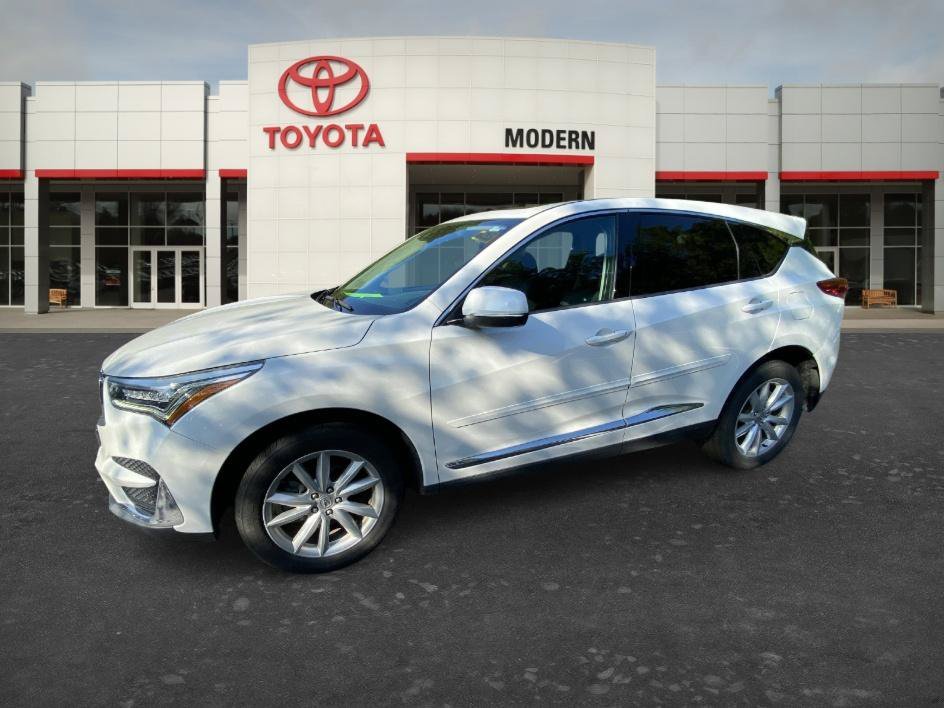 Used 2021 Platinum White Pearl Acura Base image 4
