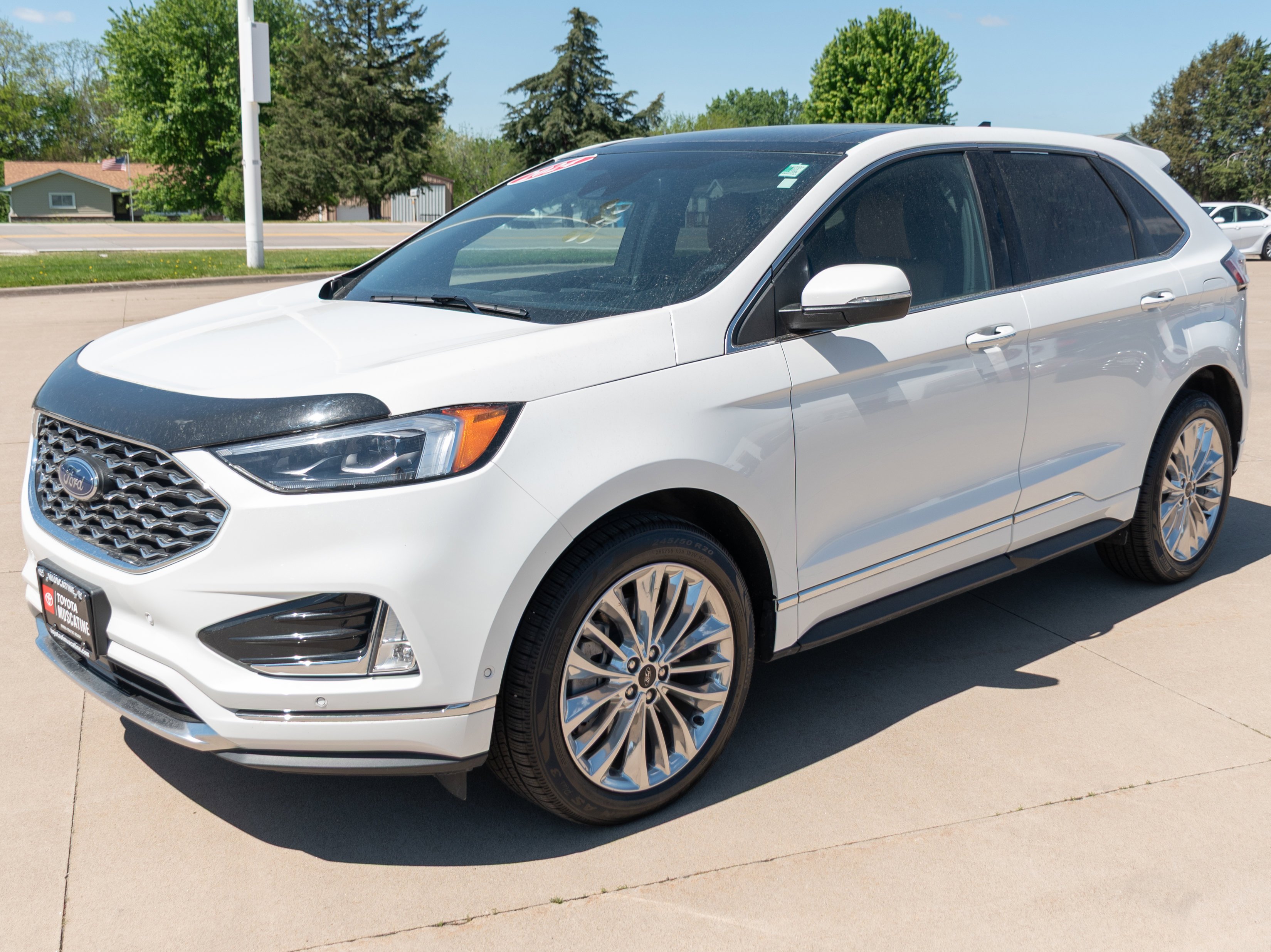Used 2024 White Ford Titanium image 5