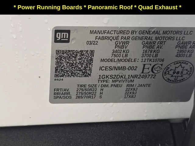 Used 2022 Summit White GMC Denali image 10