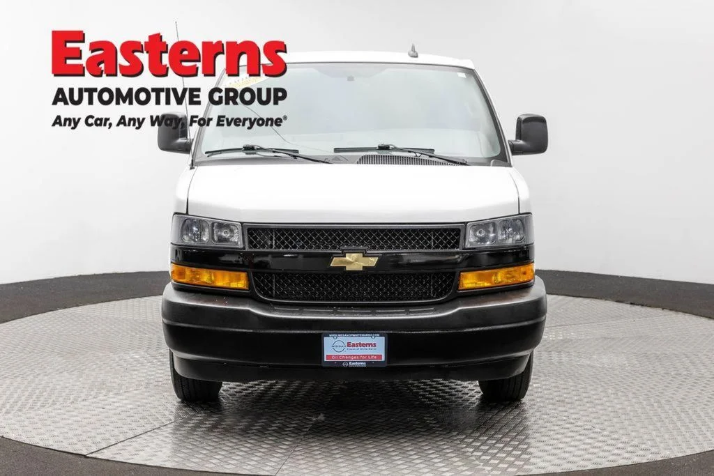 Used 2021 White Chevrolet Work Van image 2