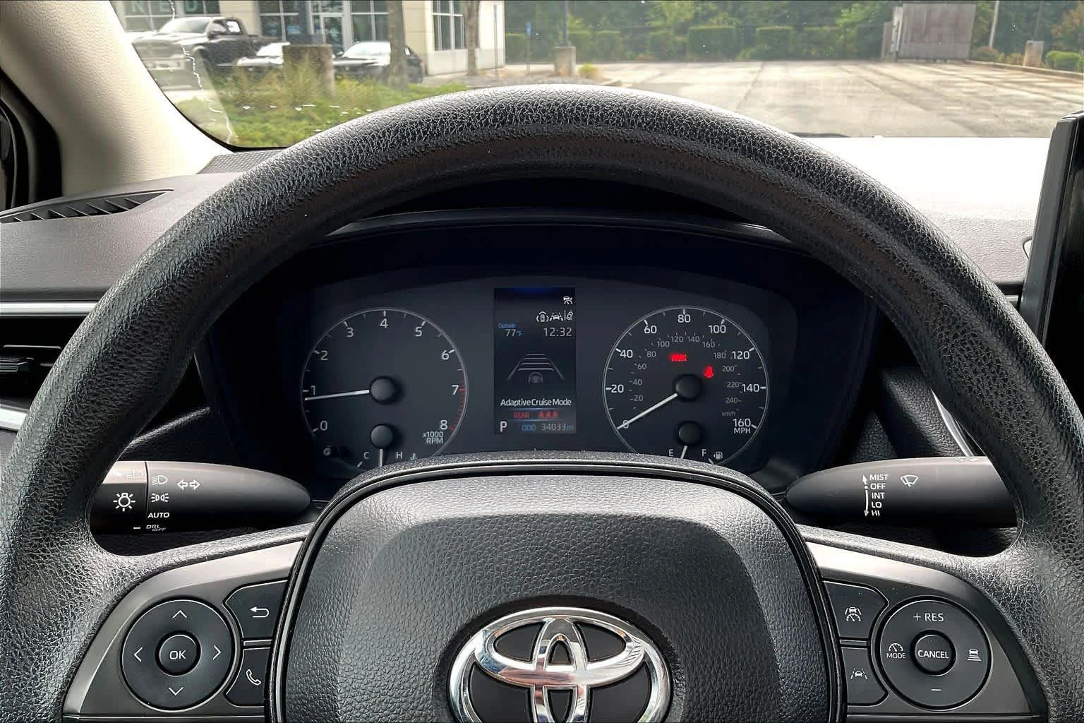 Used 2024 Midnight Black Metallic Toyota LE image 25