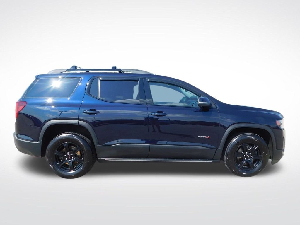 Used 2021 GMC Acadia AT4 with VIN 1GKKNLLS5MZ168070 for sale in Richmond, IN