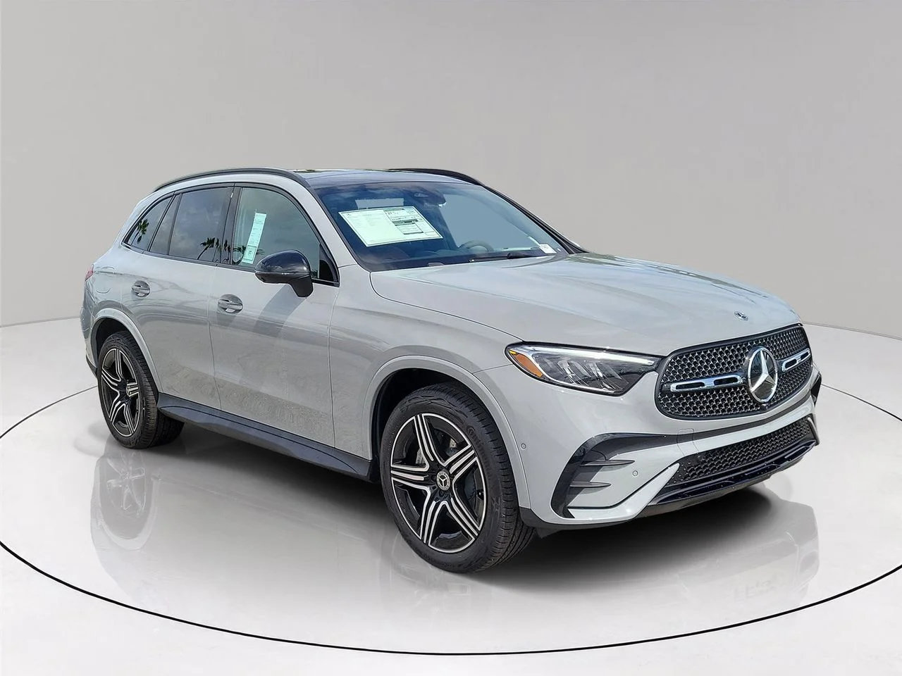 New 2027 MANUFAKTUR Alpine Grey Mercedes-Benz GLC 300 image 3