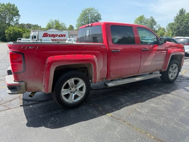 Used 2018 Chevrolet Silverado 1500 Custom with VIN 3GCUKPEC7JG111990 for sale in Gladwin, MI
