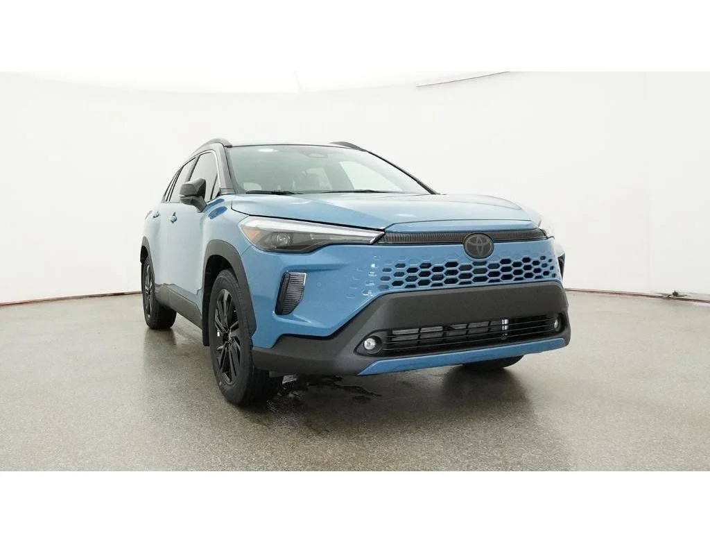 New 2026 Cavalry Blue with Jet Black roof Toyota Hybrid XSE image 37