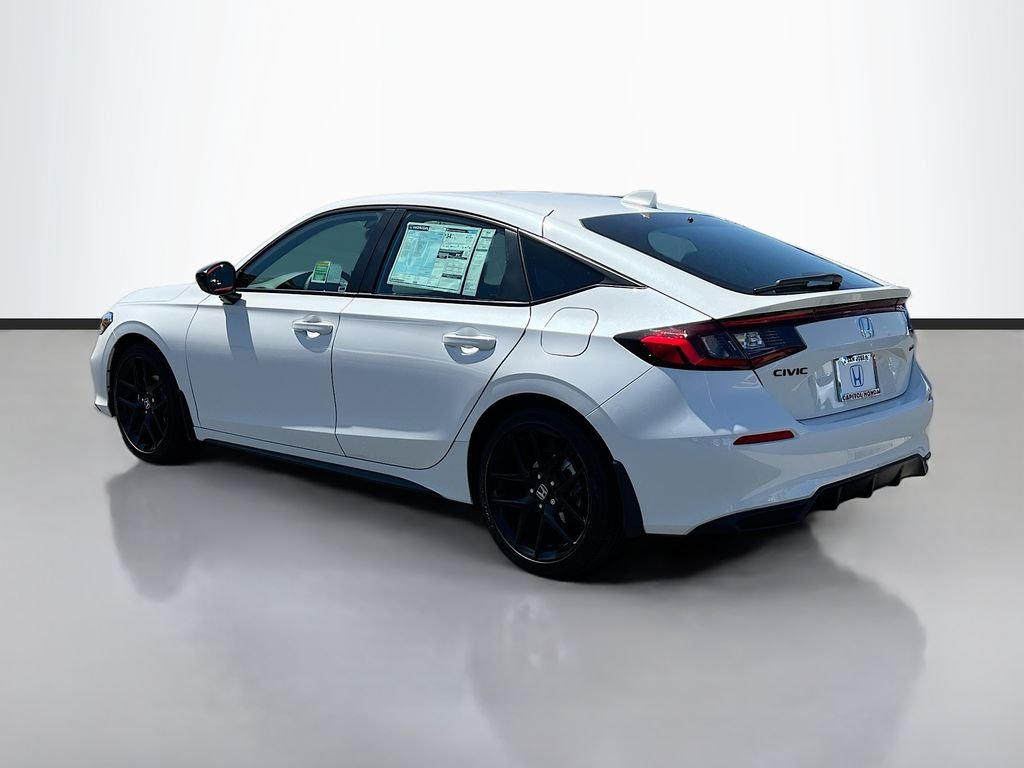 New 2026 Platinum White Pearl Honda FWD Sport image 4