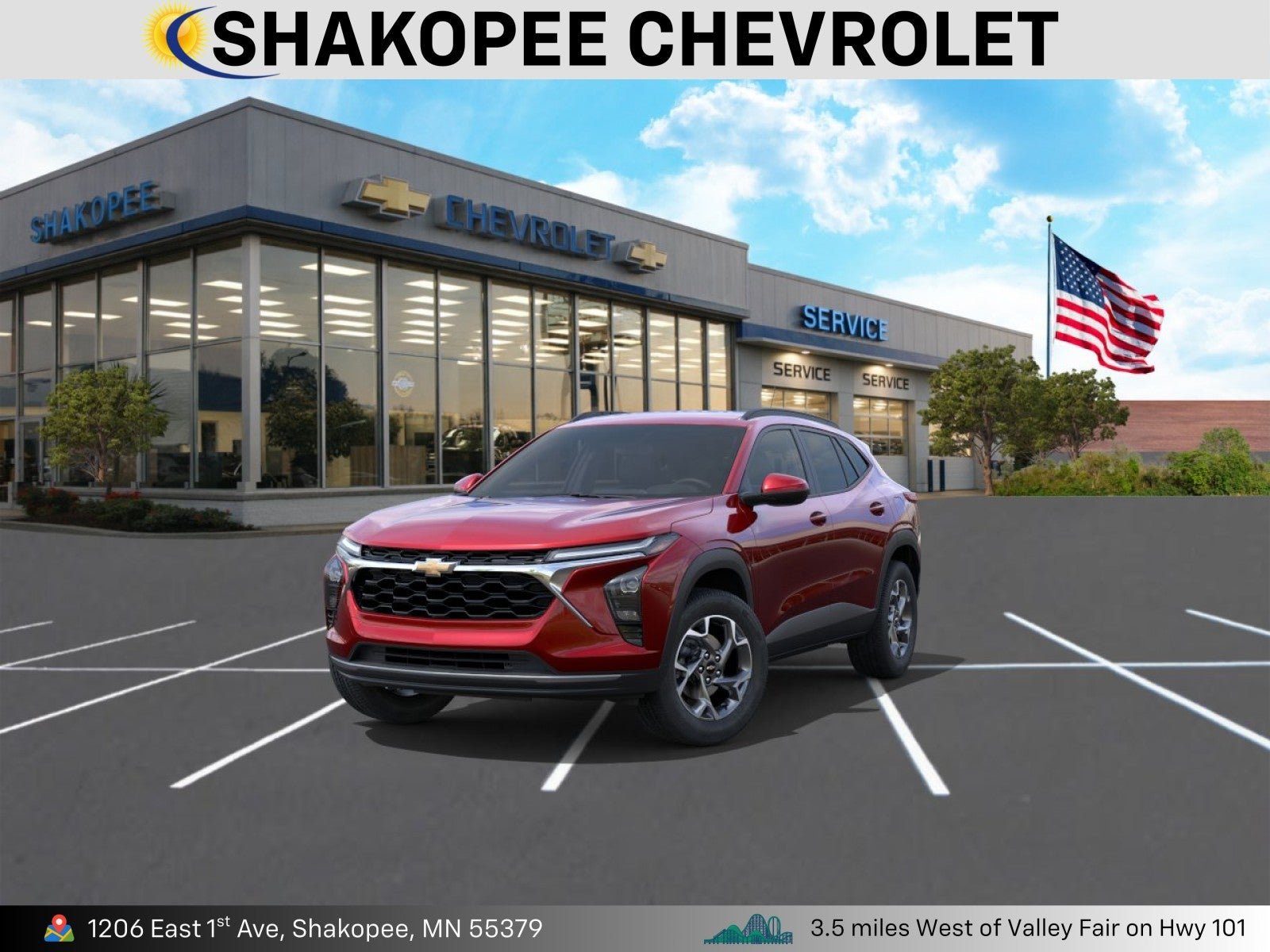 New 2026 Apex Red Chevrolet LT image 28