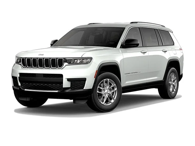 Used 2023 Bright White Clearcoat Jeep Laredo image 1