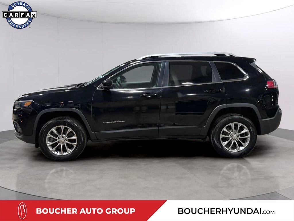 Used 2019 Diamond Black Crystal Pearlcoat Jeep Latitude Plus image 6
