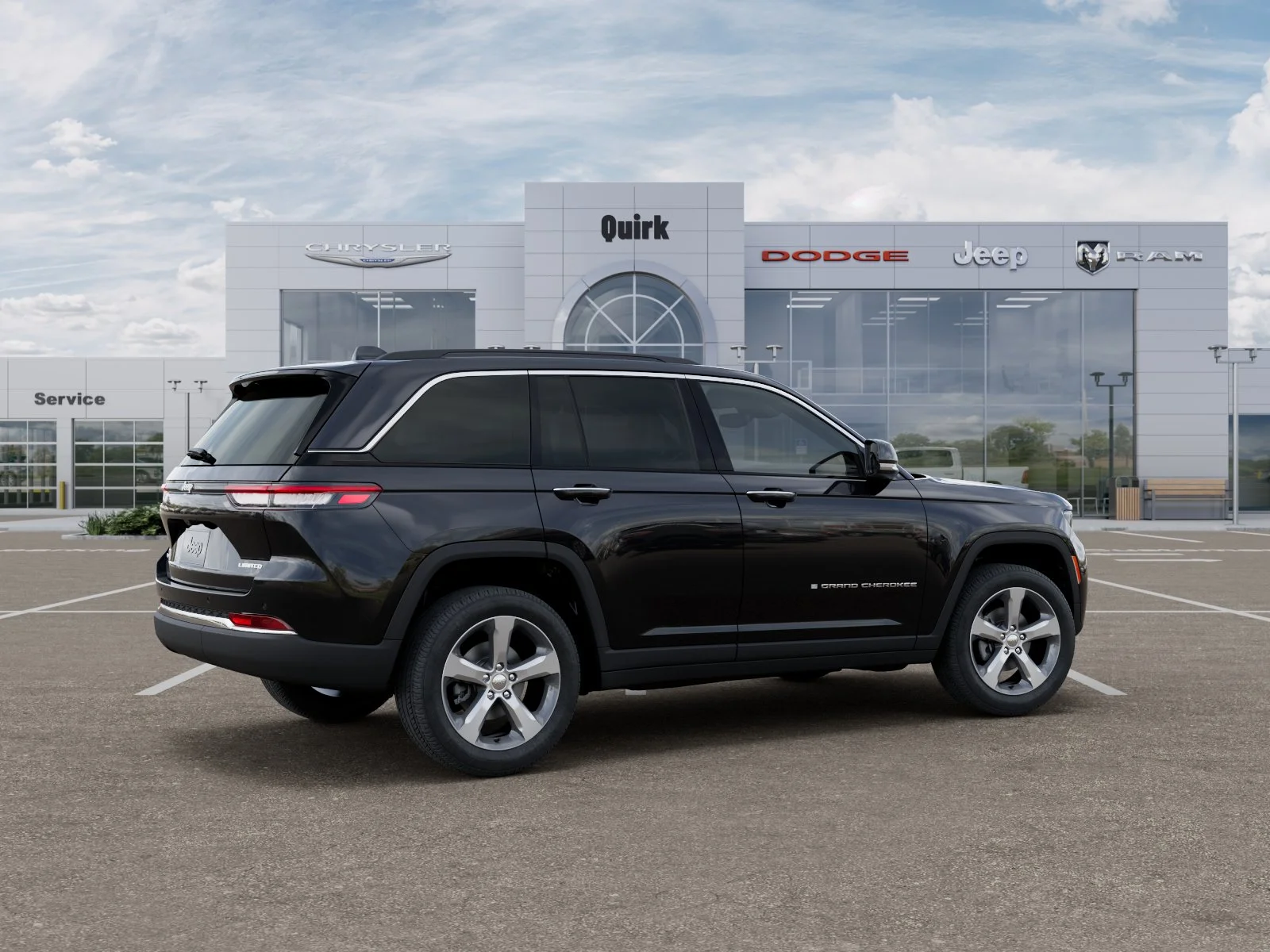 New 2026 Diamond Black Crystal Pearlcoat Jeep Limited image 30
