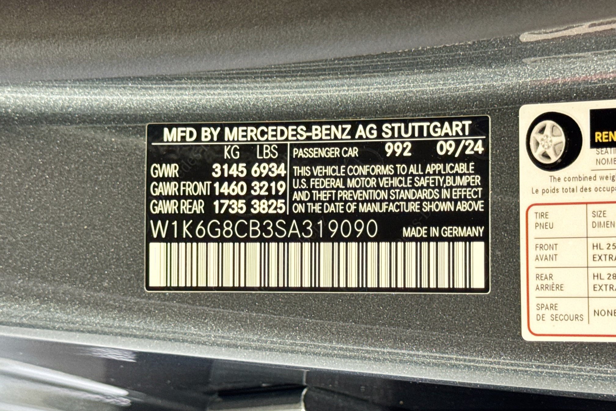 New 2025 Selenite Grey Metallic Mercedes-Benz AMG® S 63 E image 61