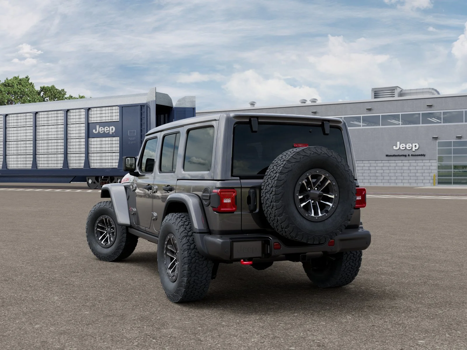 New 2026 Granite Crystal Metallic Clear-Coat Exterior Paint Jeep  image 3