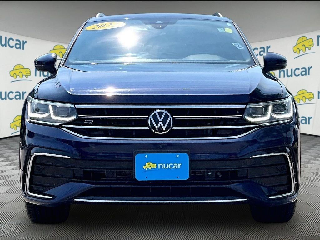Used 2022 Blue Volkswagen 2.0T SEL R-Line image 2