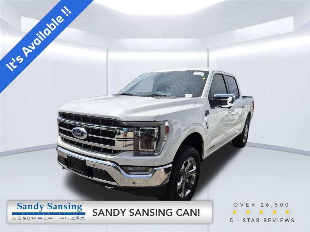 Used 2022 White Ford Lariat image 1