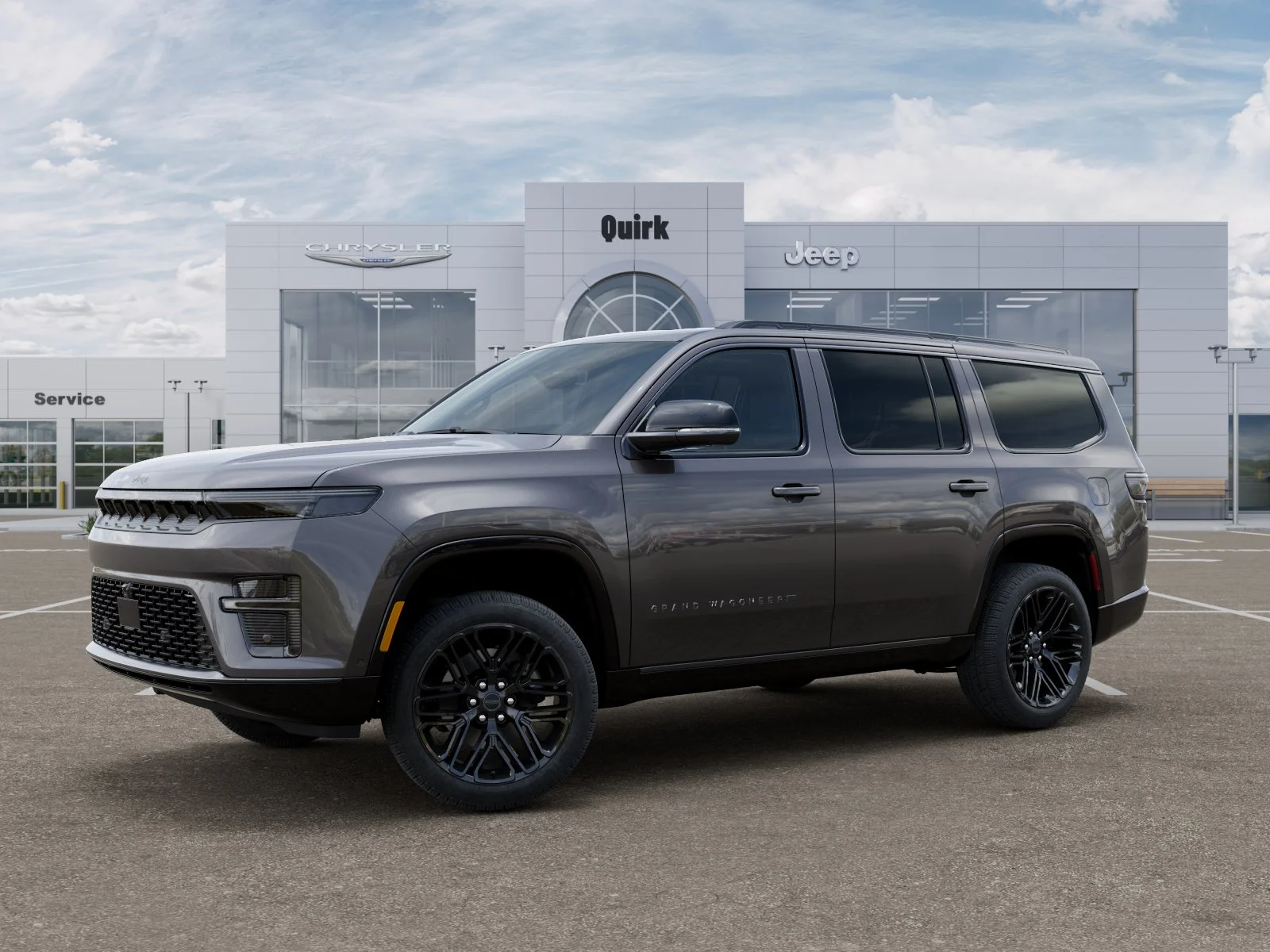 New 2026 Baltic-Gray Metallic Clear-Coat Exterior Paint Jeep Limited Reserve image 28