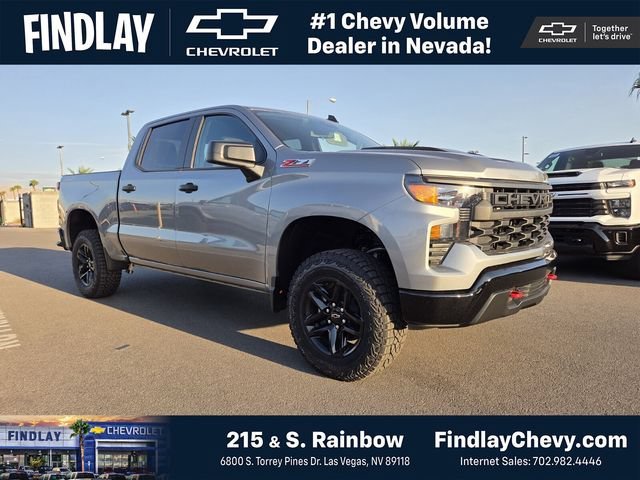 New 2026 Sterling Gray Metallic Chevrolet Custom Trail Boss image 1