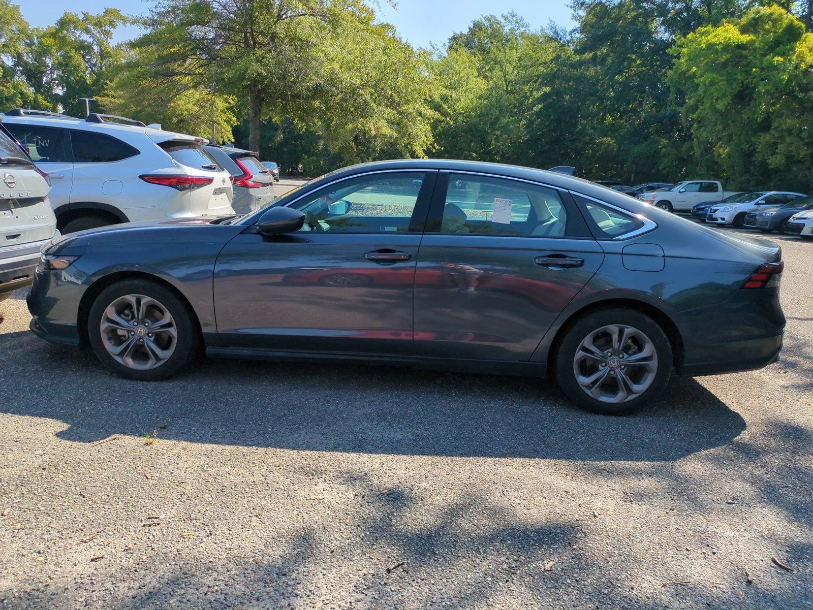 Used 2024 Meteorite Gray Metallic Honda EX image 7