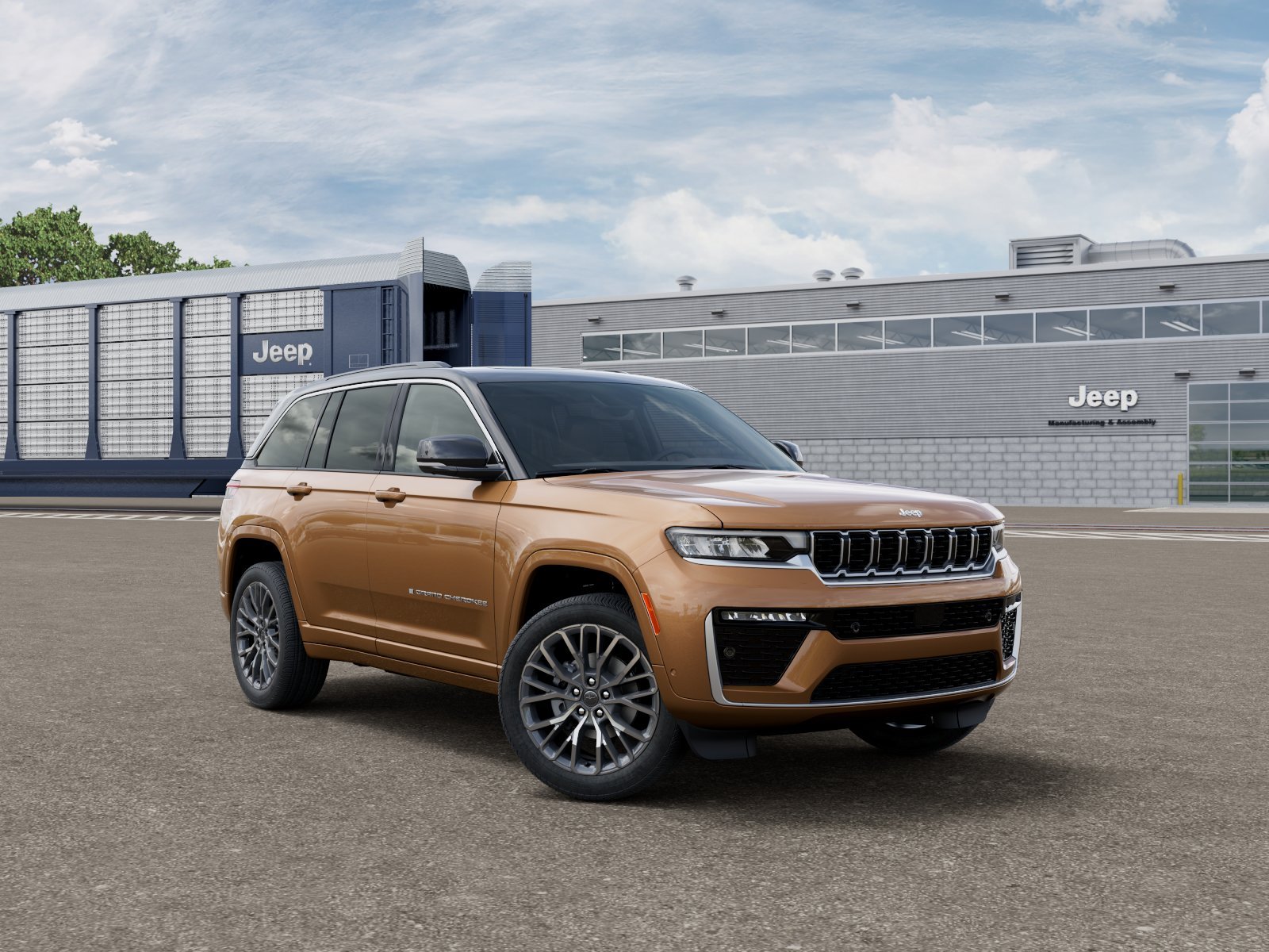 New 2027 Copper Shino Metallic Clear-Coat Paint Jeep Summit image 3
