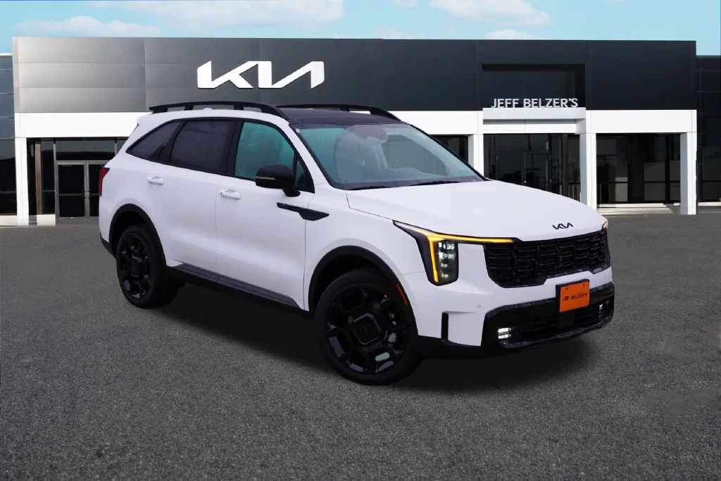 New 2026 Glacial White Pearl Kia X-Line EX AWD image 1