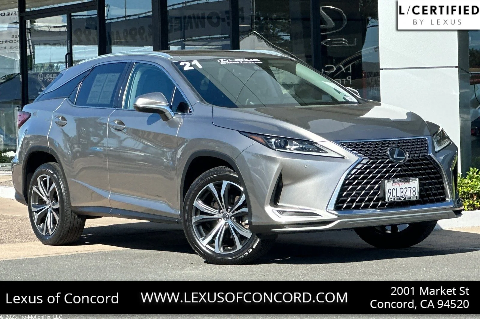 Used 2021 Silver Lexus 350 image 1