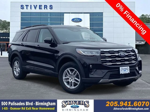 New 2026 Black Ford Active image 1