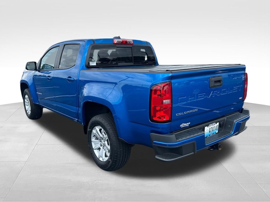 Used 2022 Blue Chevrolet LT image 3