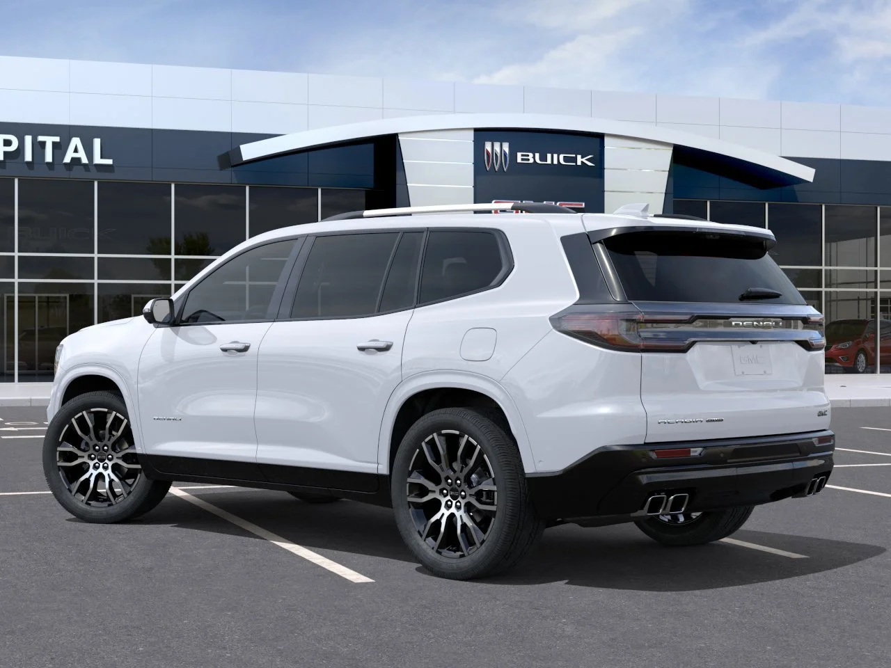 New 2026 GLACIER WHITE TRICOAT GMC Denali Ultimate image 4