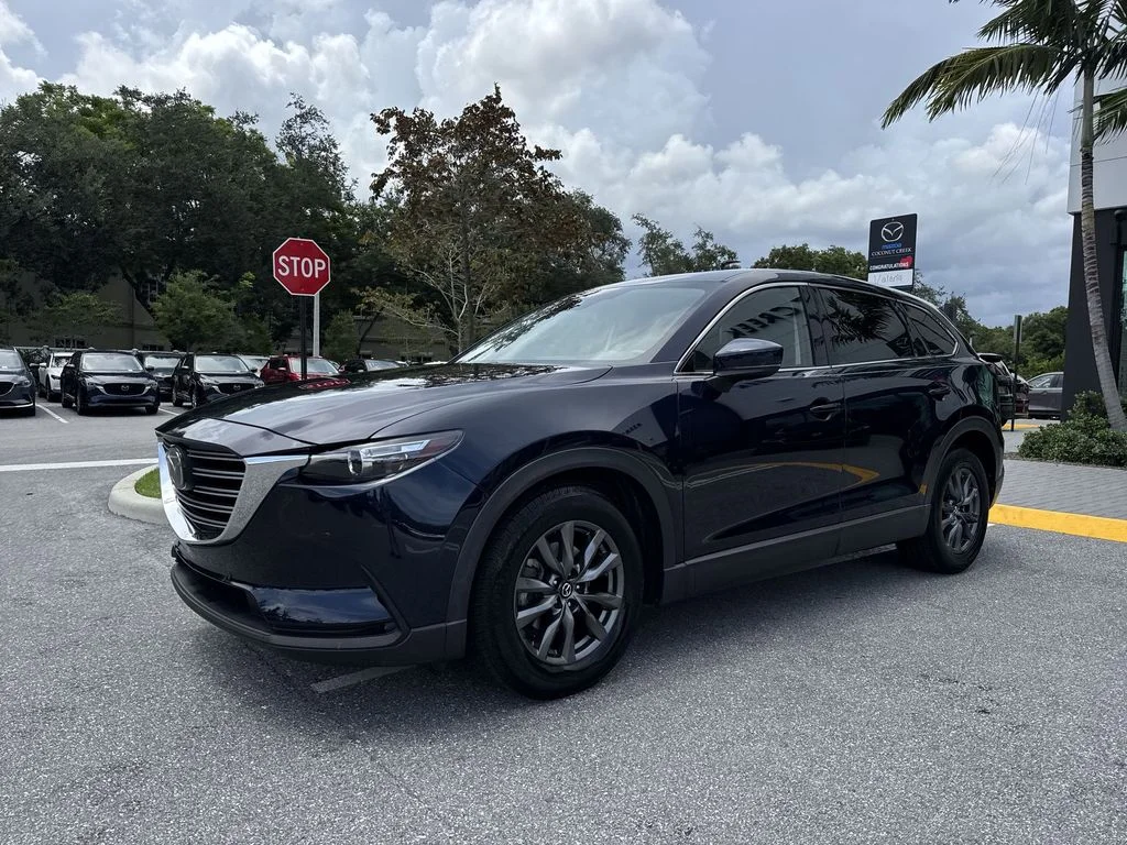 Used 2021 Deep Crystal Blue Mica Mazda Touring image 28