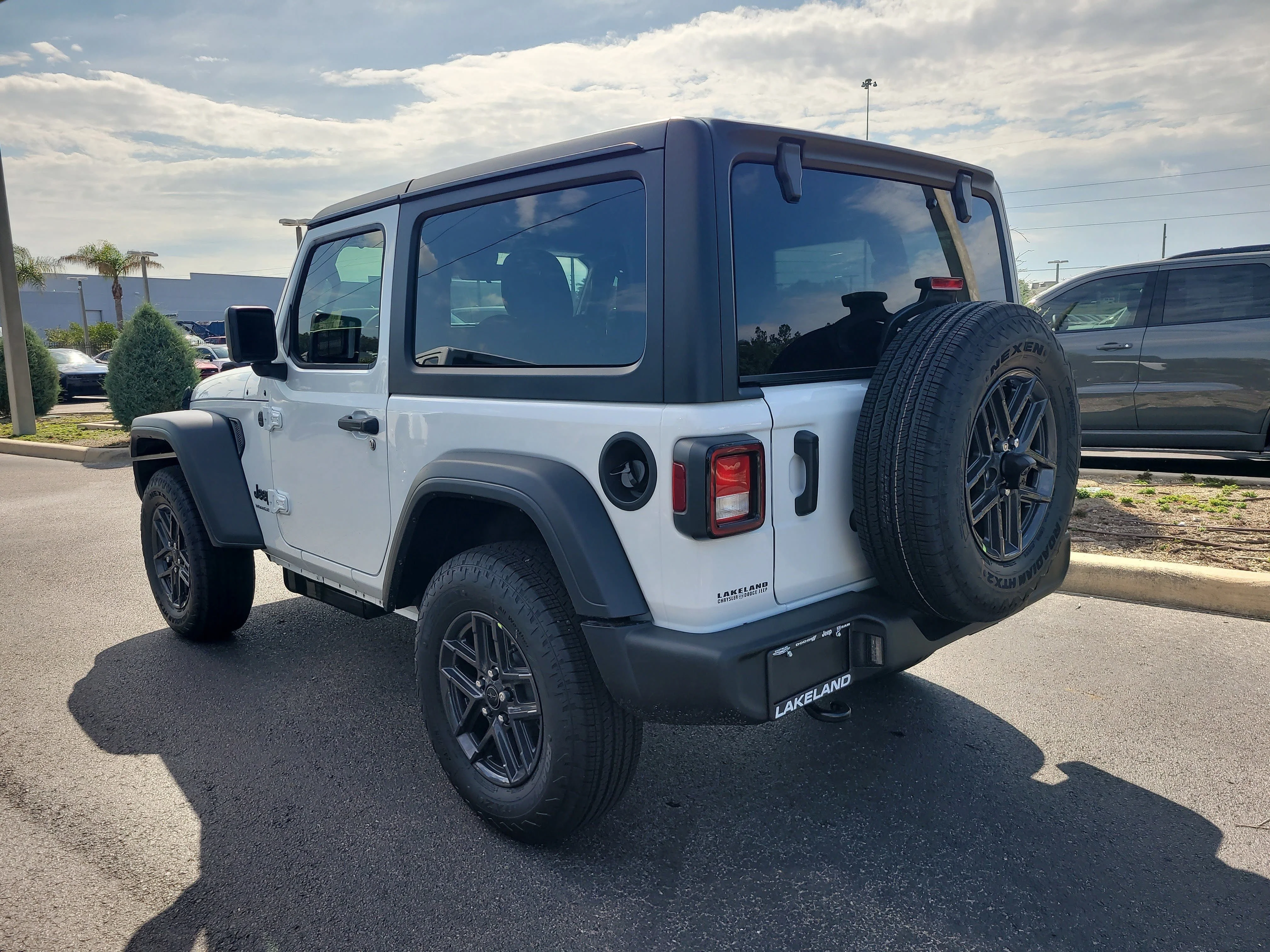 New 2026 Bright White Clearcoat Jeep Sport S image 8