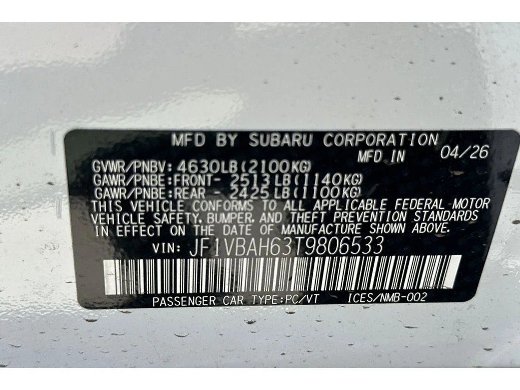 New 2026 CERAMIC WHITE Subaru Premium image 26