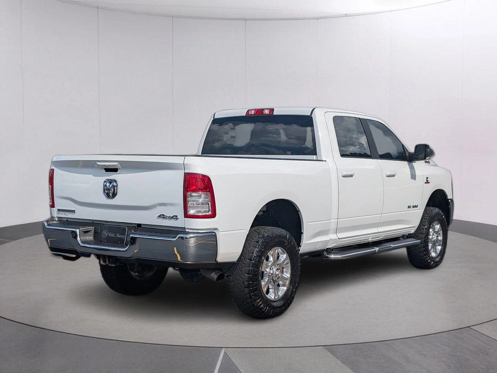 Used 2021 Bright White Clearcoat Ram Big Horn image 7