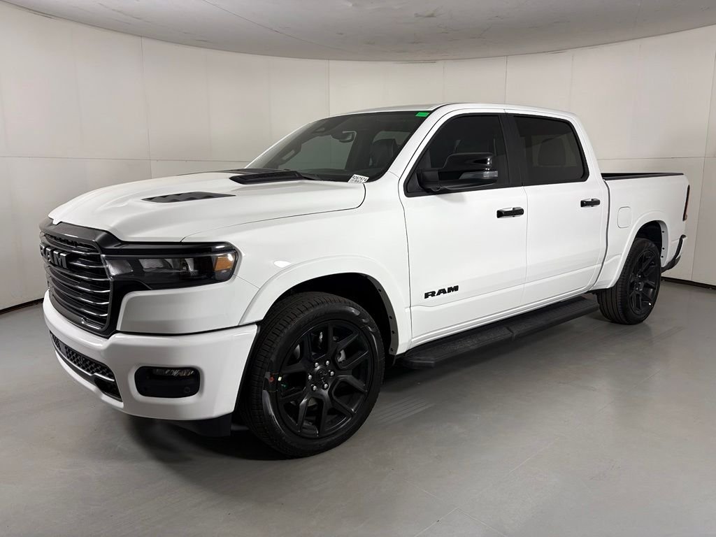 New 2026 Bright White Clear-Coat Exterior Paint RAM Laramie image 4