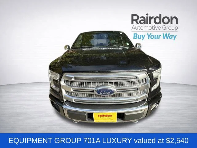 Used 2016 Shadow Black Ford Platinum image 2
