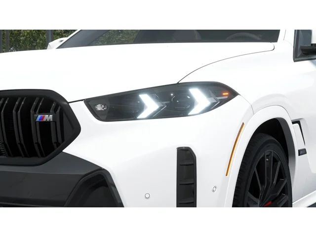 New 2027 Alpine White BMW X6 M60i image 6
