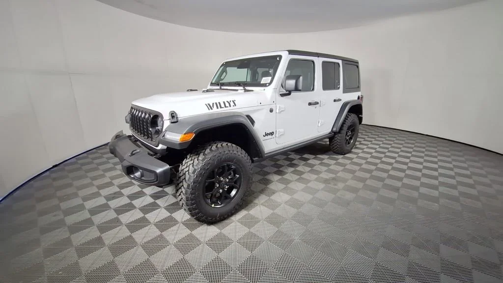 New 2026 Bright White Clear-Coat Exterior Paint Jeep Willys image 8