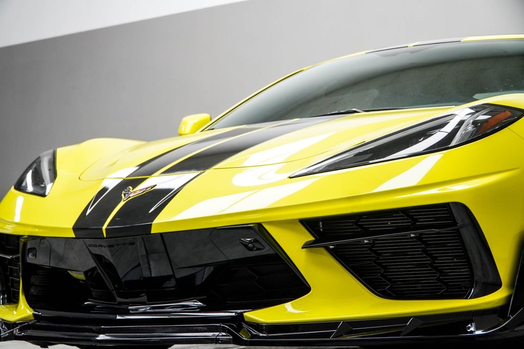 Used 2020 Yellow Chevrolet Stingray image 2