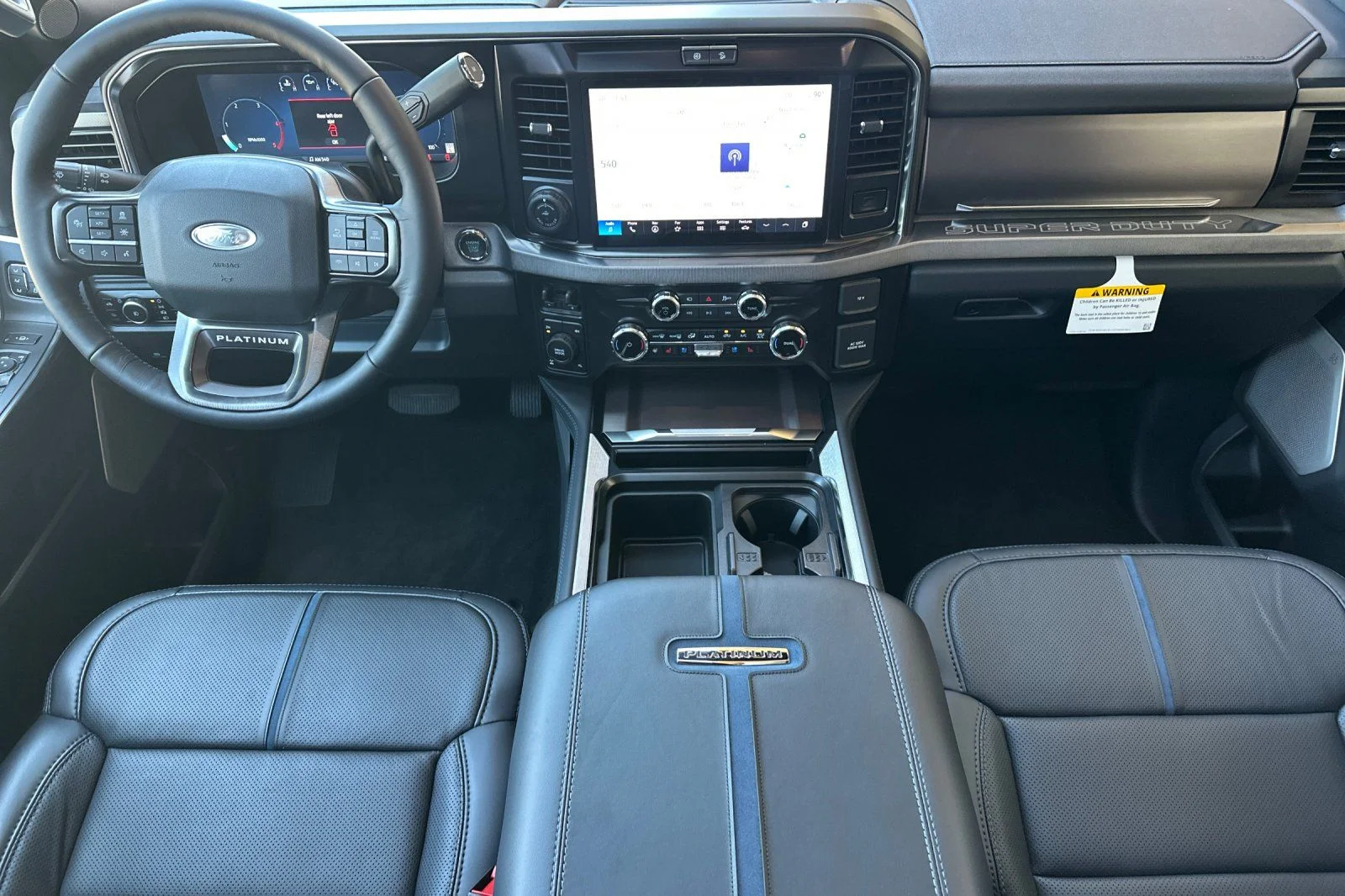 New 2026 Star White Metallic Tri-Coat Ford F-250® Platinum® image 12