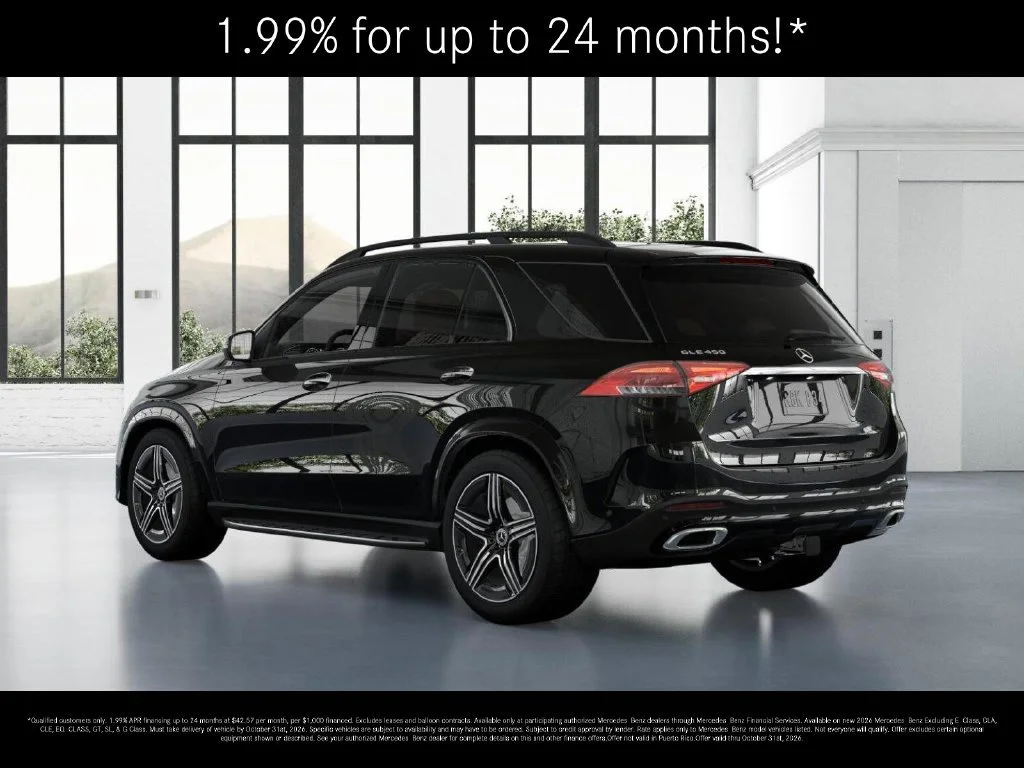 New 2026 Obsidian Black Metallic Mercedes-Benz GLE 450 image 71