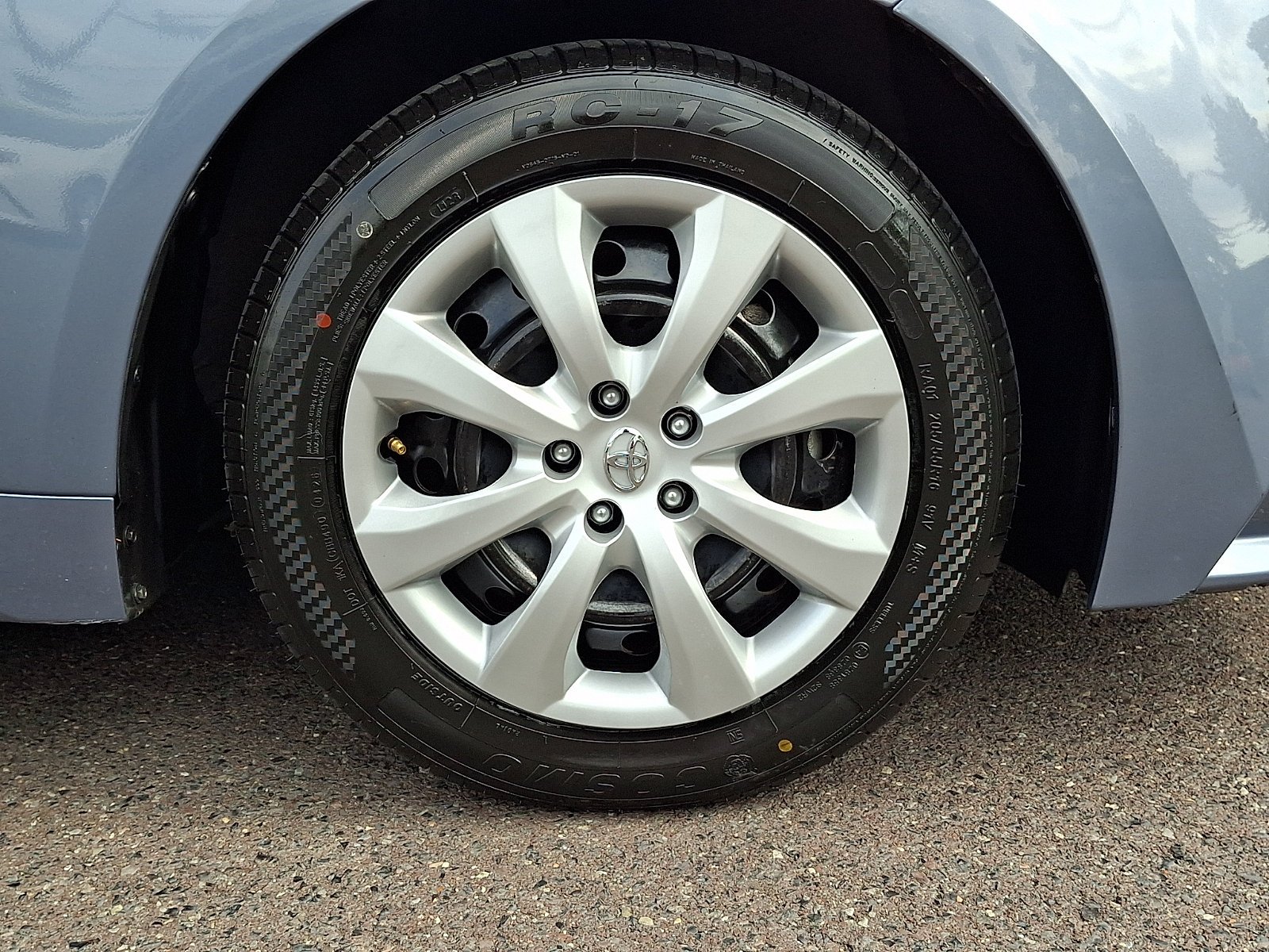 Used 2024 Blue Toyota LE image 7