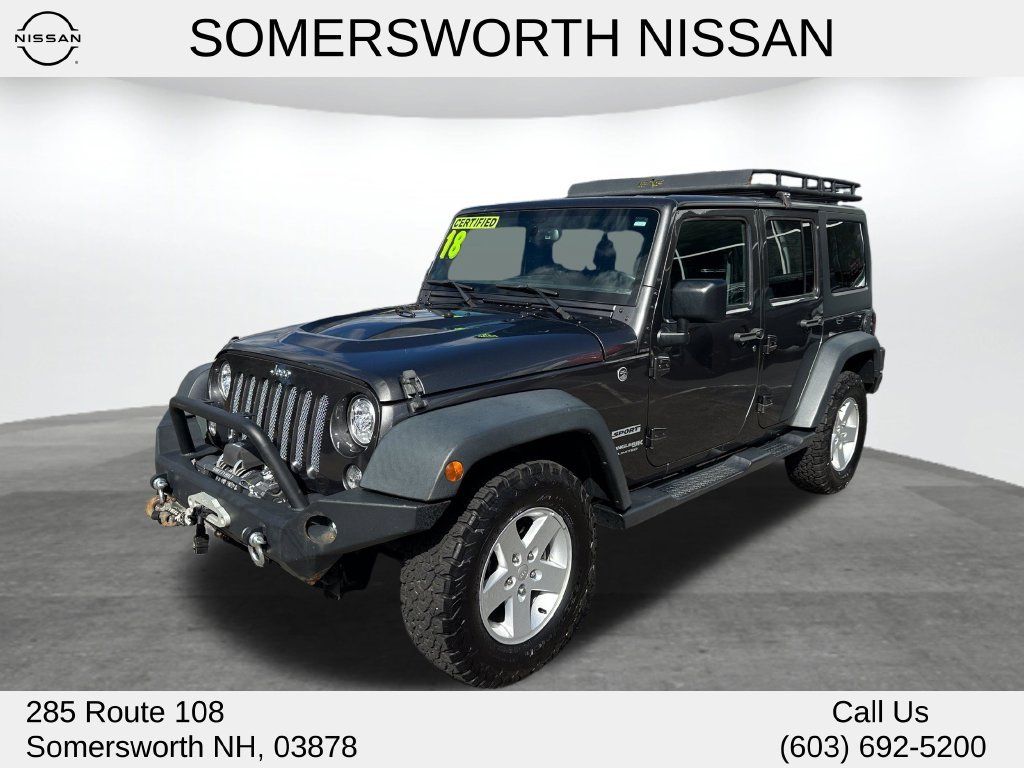 2018 Jeep Wrangler JK Unlimited