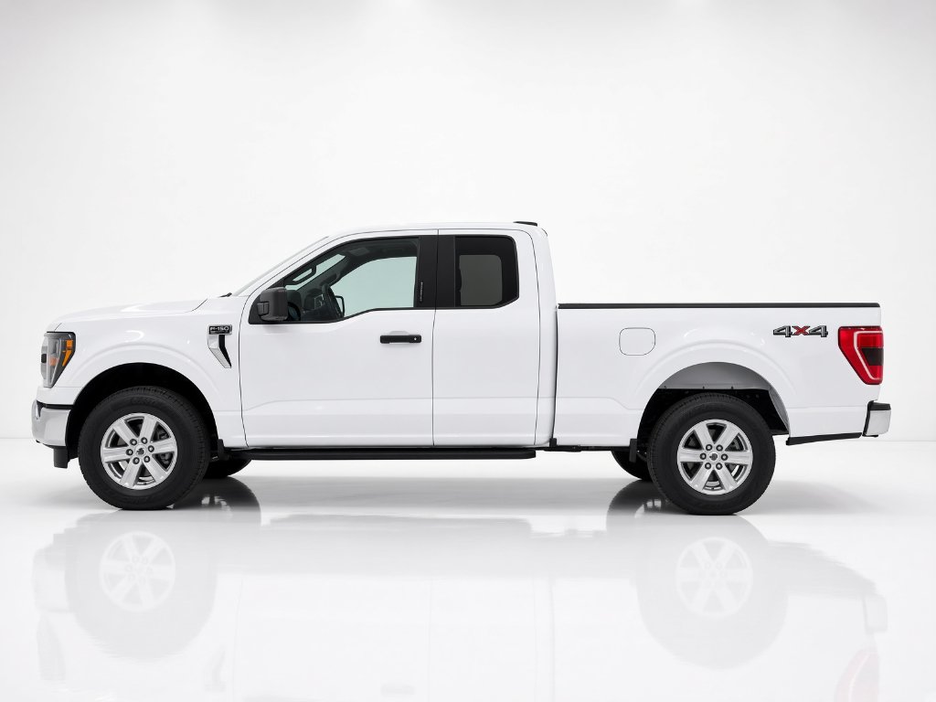 Used 2023 Oxford White Ford XLT image 5