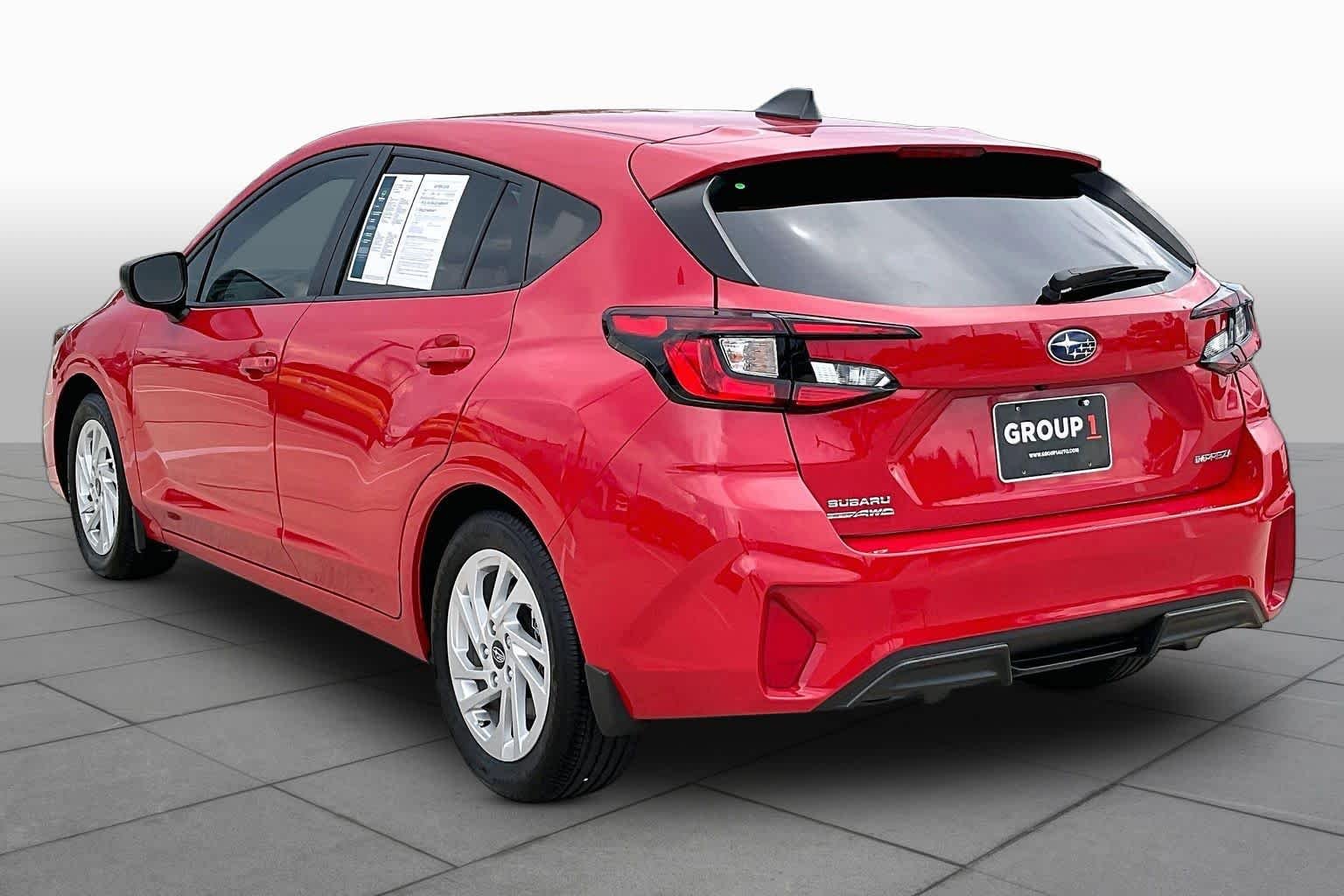 Used 2025 Pure Red Subaru  image 12